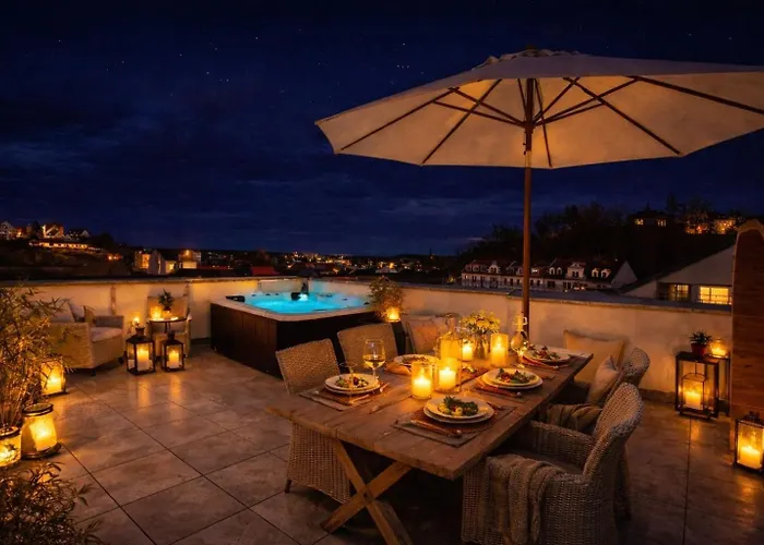 The Summit Rooftop I Daire Meißen